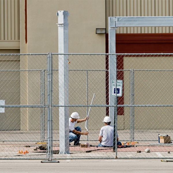 how long can i lease the temporary fence for my work site or event in Quincy